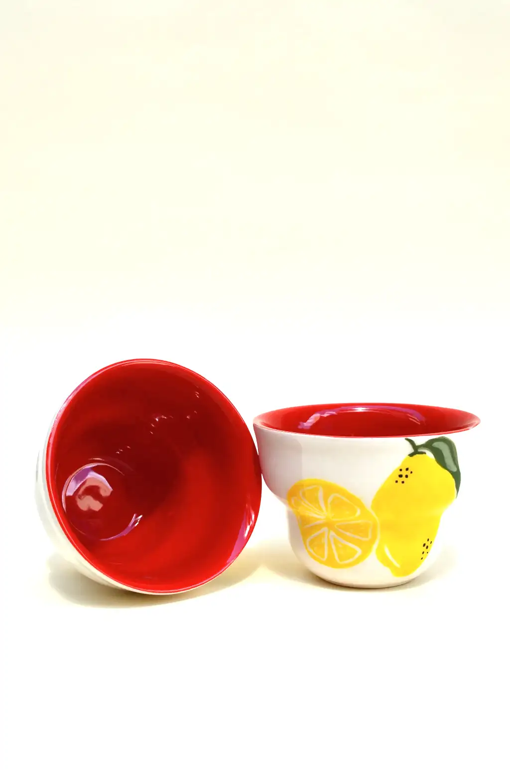 Limon Desenli Bardak 2'li