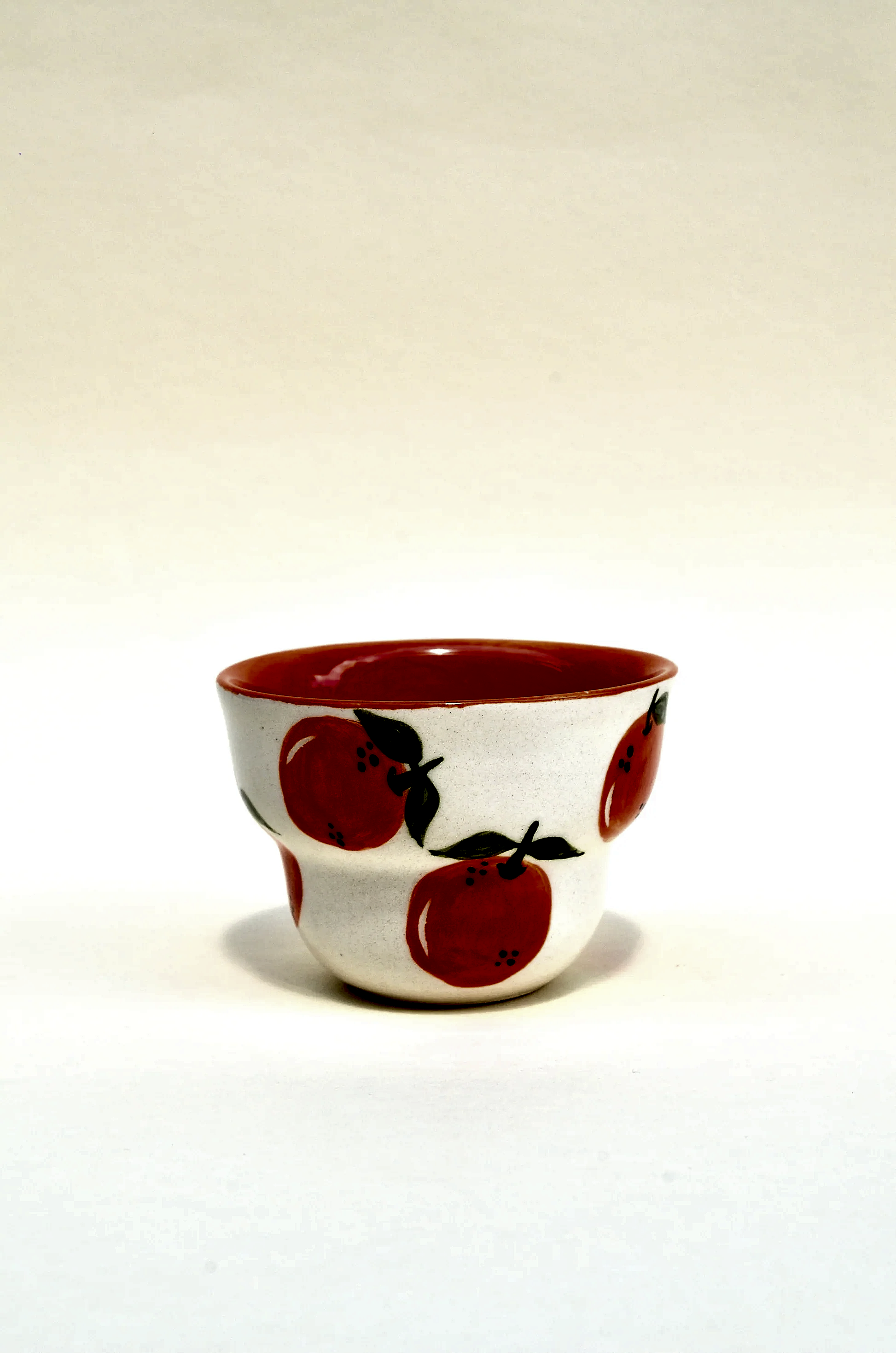 Portakal Desenli Bardak