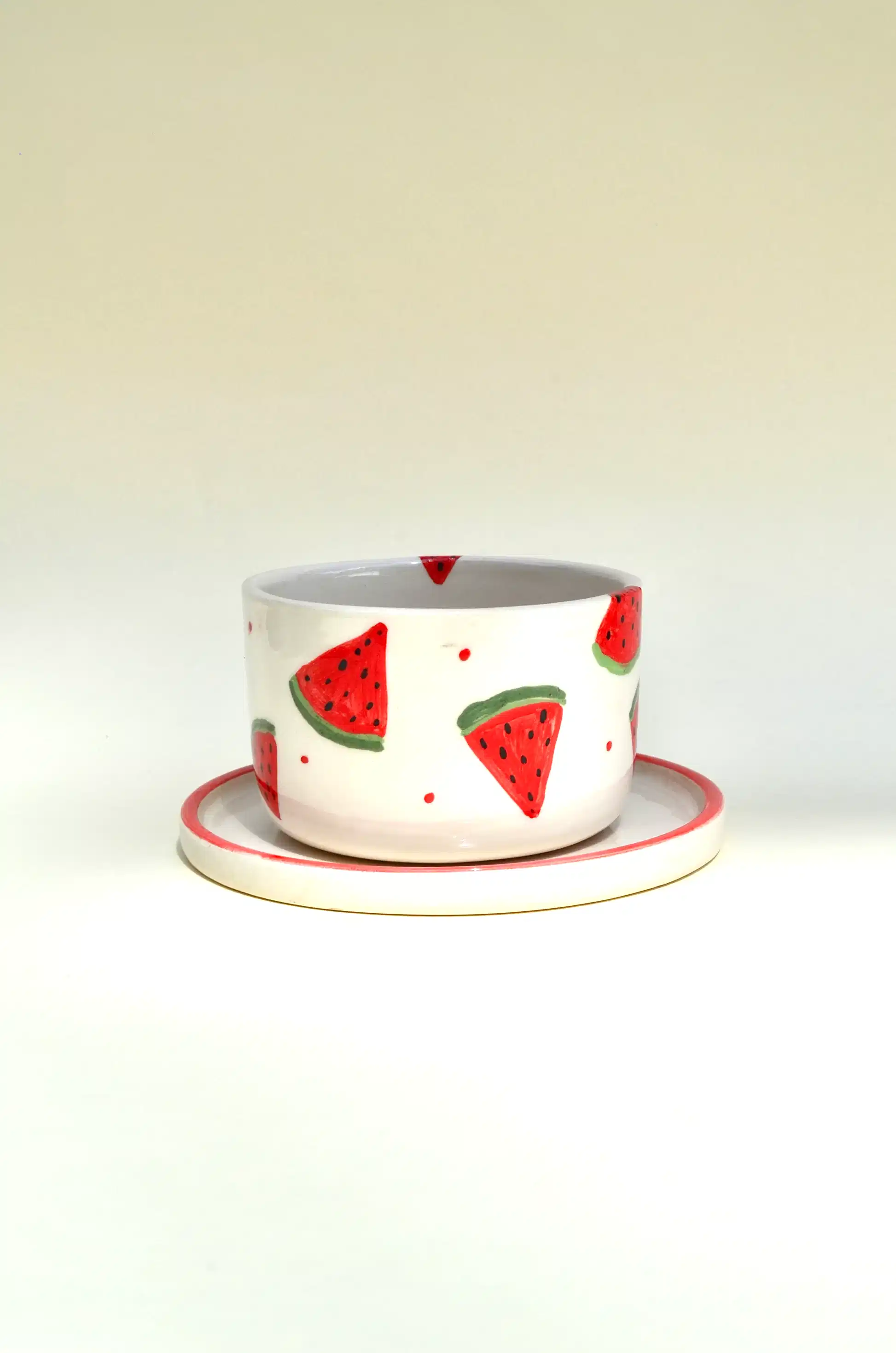 Karpuz Dilim Desenli Bardak