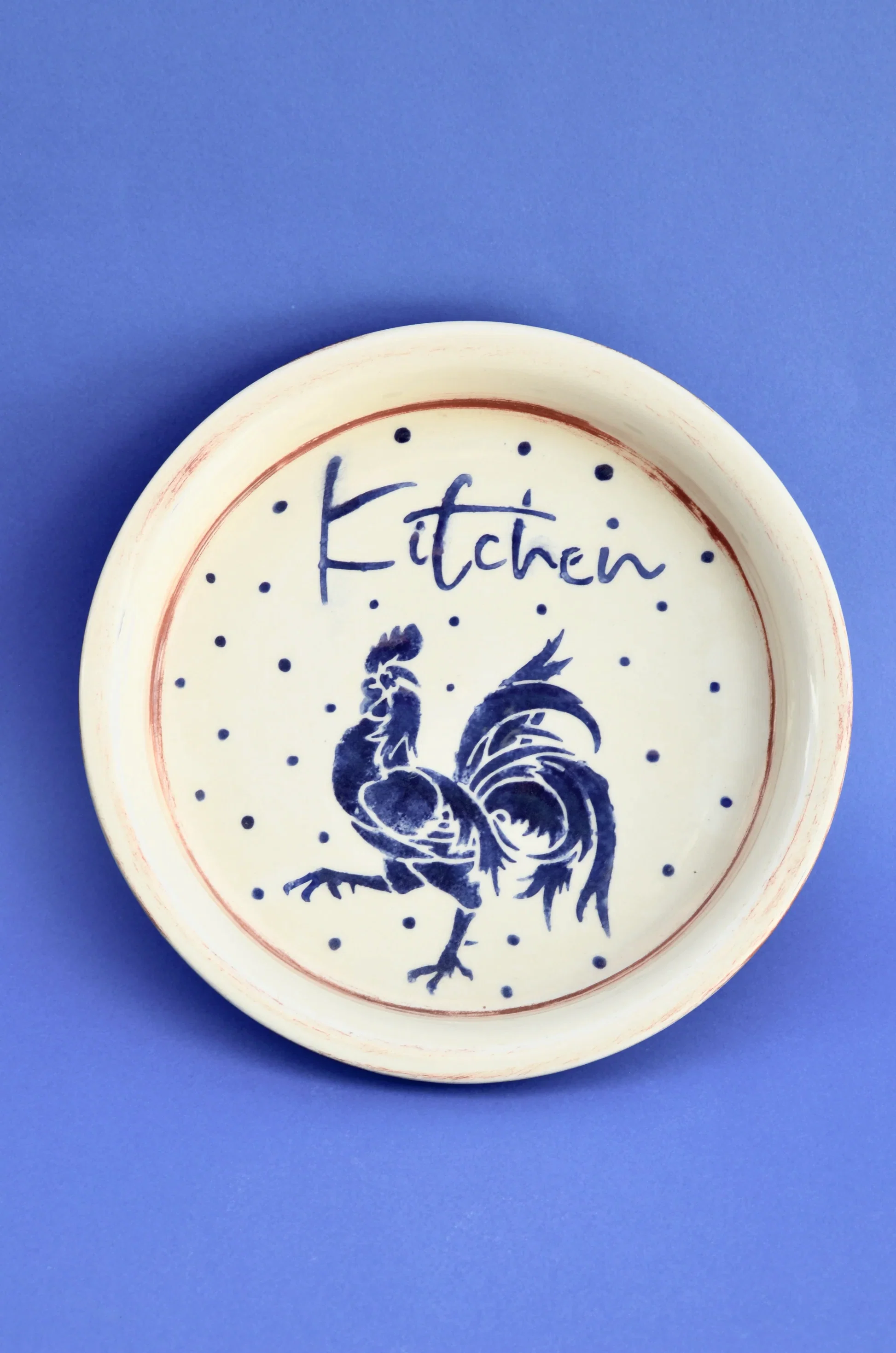 "Kitchen" Horoz Desenli Tabak