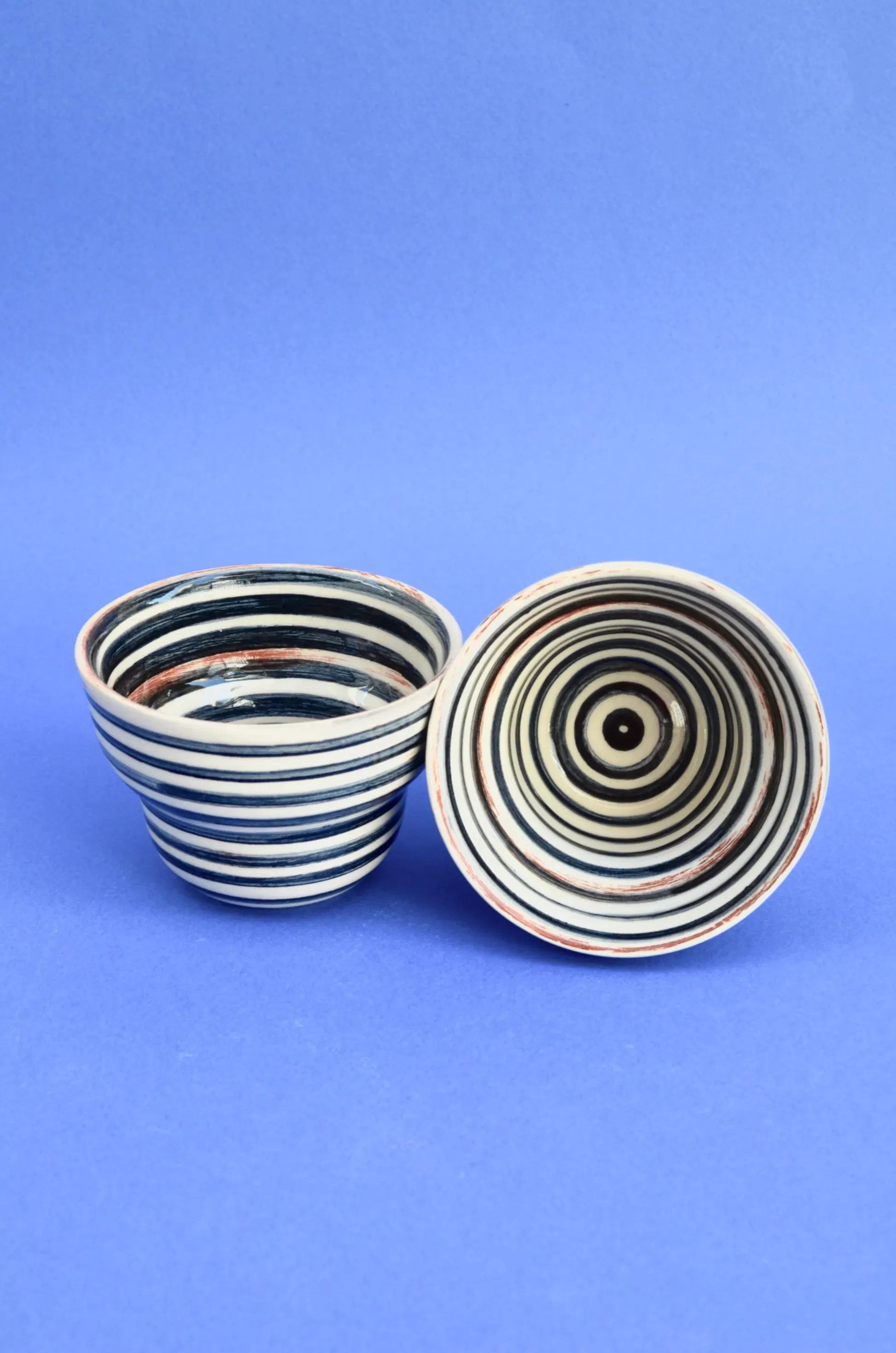 Çizgili 2'li Bardak