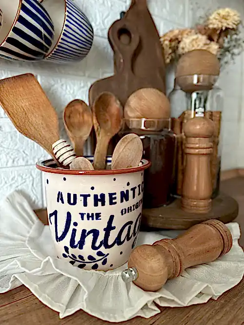 "Authentic The Original Vintage" Kaşıklık